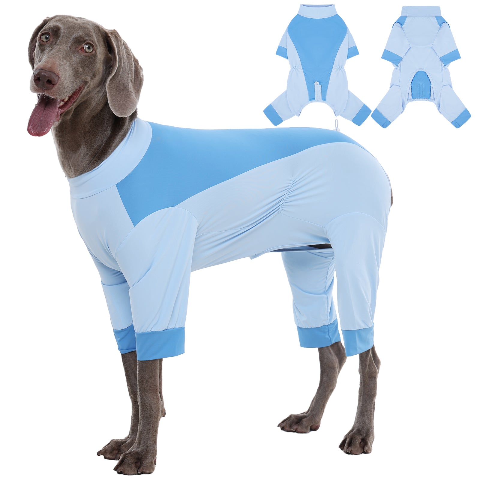 IECOii Dog Sun Protection Cooling Suit Dog Shirt Breathable Outdoor Summer UV Protection Lightweight Body Suit