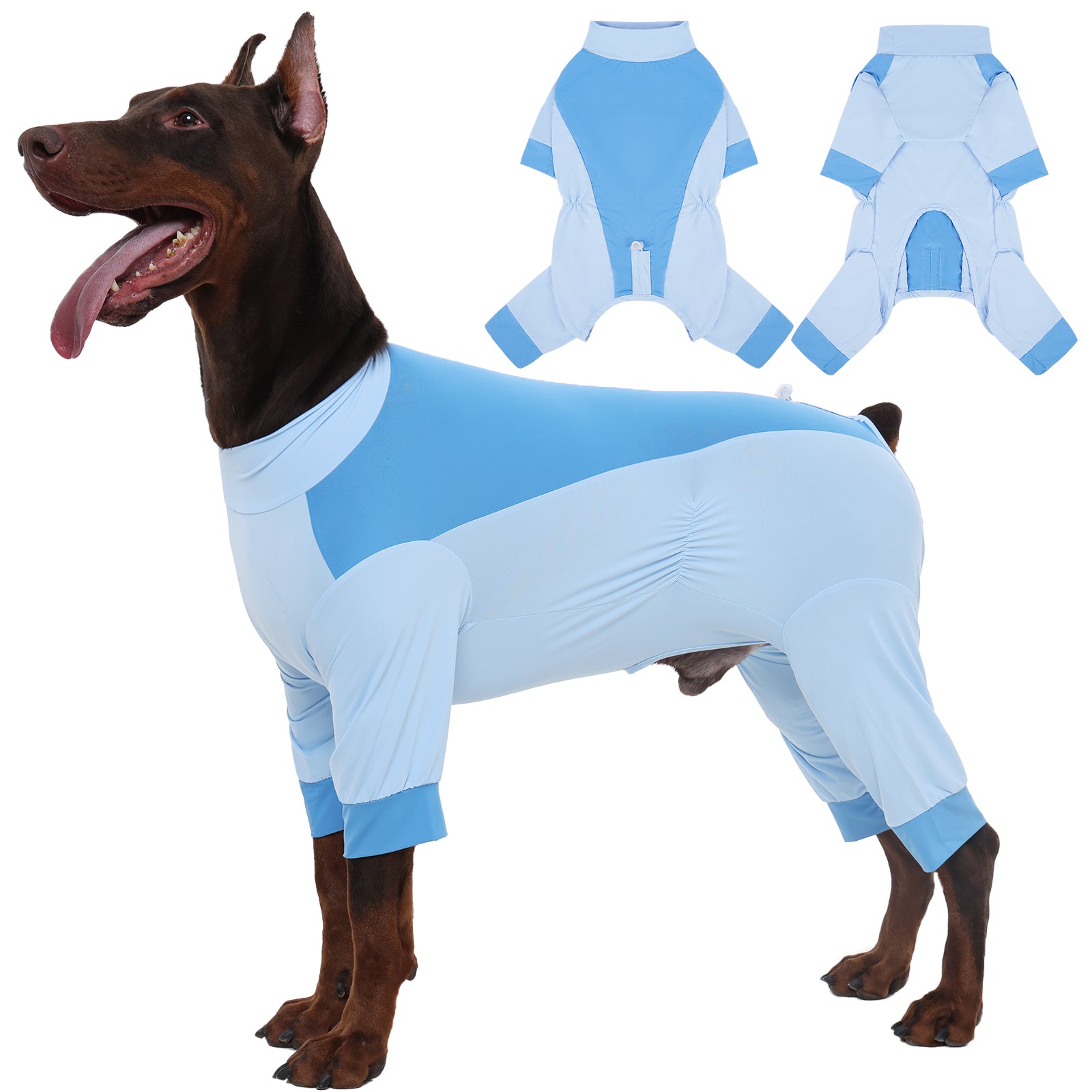 IECOii Dog Sun Protection Cooling Suit Dog Shirt Breathable Outdoor Summer UV Protection Lightweight Body Suit