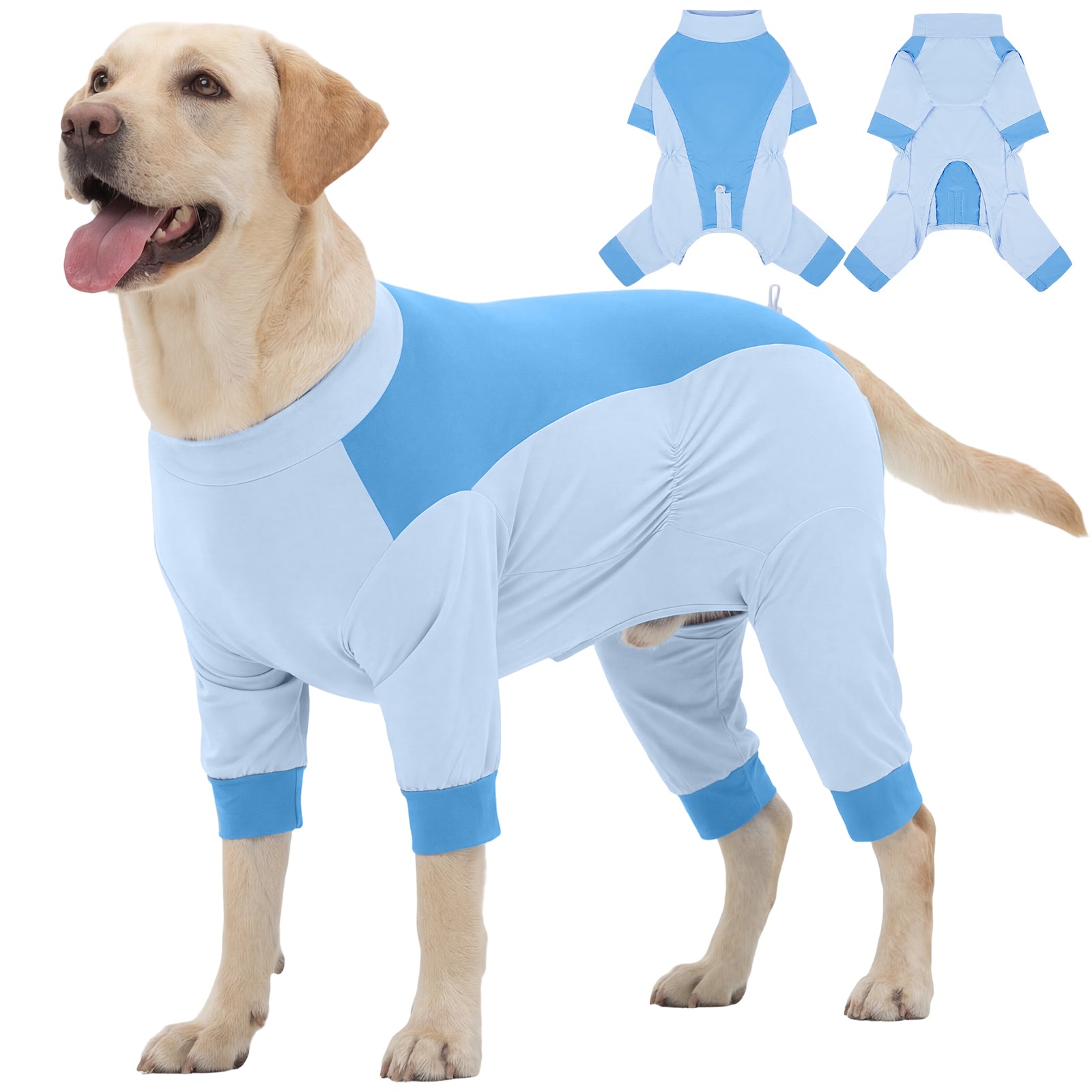 IECOii Dog Sun Protection Cooling Suit Dog Shirt Breathable Outdoor Summer UV Protection Lightweight Body Suit